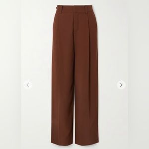 Vince Pleated Crepe blend trousers size 6 worn 2 times